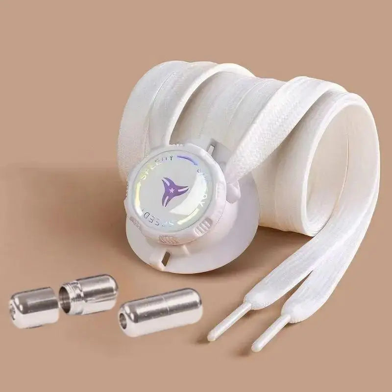1 Pair Of No-Tie Sport Locks - Rotating Buckles For Thick Laces, Quick Fasten Unisex For Outdoor & Athletic Shoes Oasis Select B3