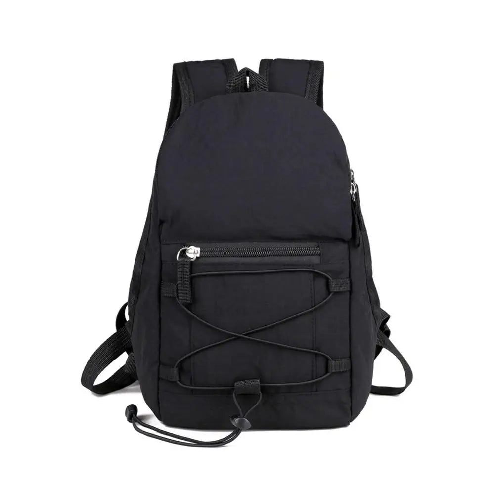 Lightweight Nylon Drawstring Backpack – School, Travel & Outdoor
