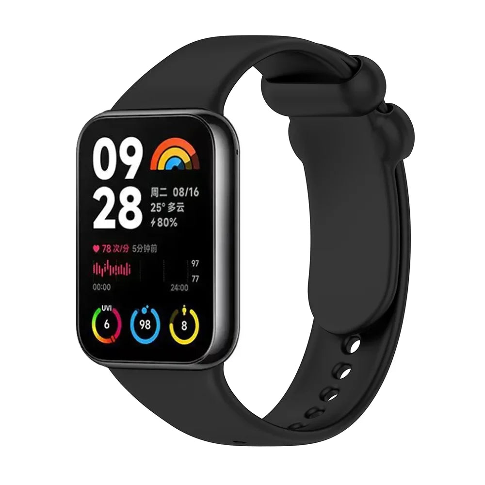 Silicone Strap & Case for Xiaomi Mi Band 8 Pro – Sports Band Smartwatch Strap & Case Oasis Select