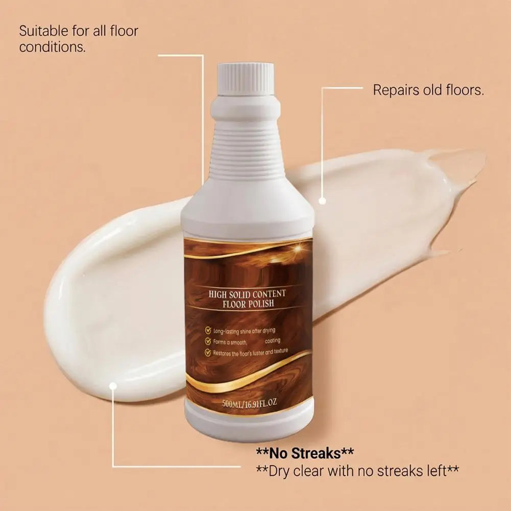 Floor Polish Cleaner Furniture Floor Scratch Dirt Remover DIY Repair Tools Long-lasting Shine No Streaks Floor Care Oasis Select