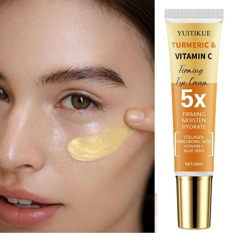 Turmeric Vitamin C Eye Cream – Dark Circles & Firming 20ml