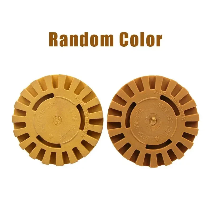 100mm 4 Inch Car Eraser Wheel Smooth Power Drill Adapter Decal Removal Paint Repair Rubber Effective Practical Quick Pinstripe Oasis Select