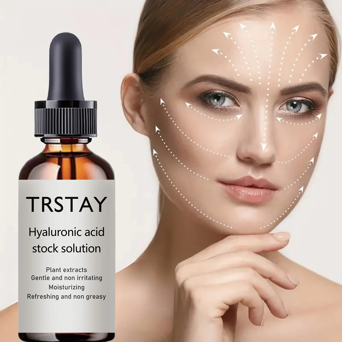 TRSTAY 20% Glycolic Acid Brightening Face Essence | AHA Serum