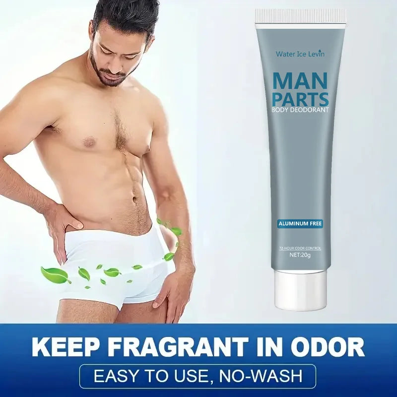 Men's Private Fragrance cream for private parts and underarms cleansing deodorant and body fragrance treatment cream Oasis Select