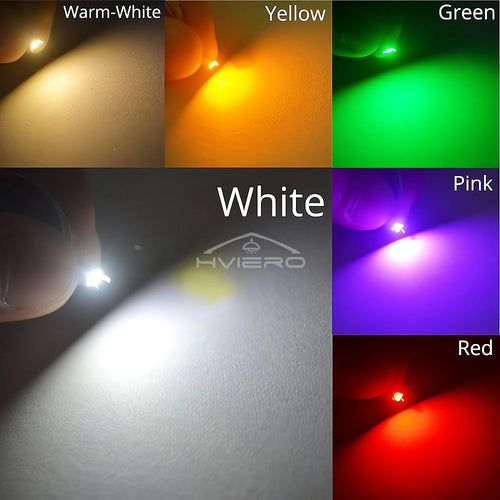 1000Pcs 2835 SMD LED Chips – Bright Warm White DIY Lighting SMD LED Chips Oasis Select
