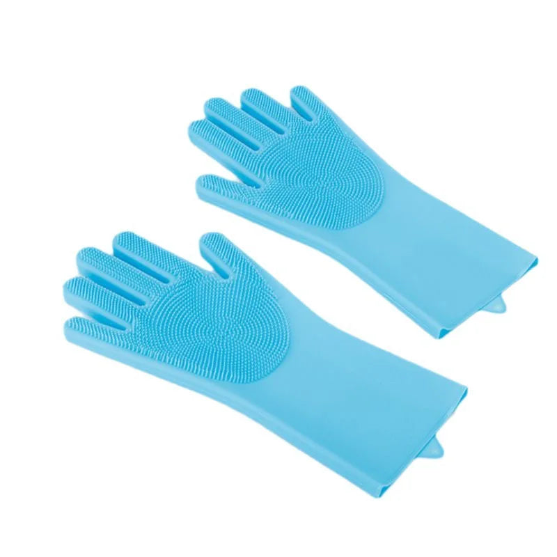 Pet Bath Gloves Thick Anti-scratch Dog Bath Cat Scrub Brush for Scratch Protection Dog Supplies Oasis Select