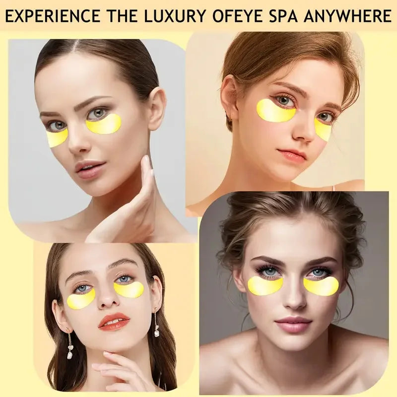 Turmeric & Vitamin C Eye Masks – Dark Circles & Anti-Wrinkle Eye Treatment Mask Oasis Select