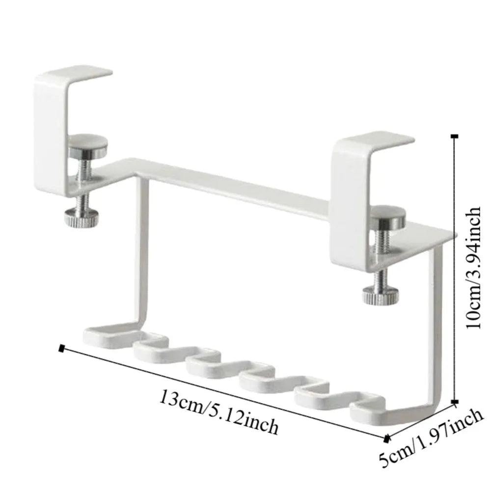 Wall-Mounted Toothbrush & Razor Holder | No-Drill Carbon Steel