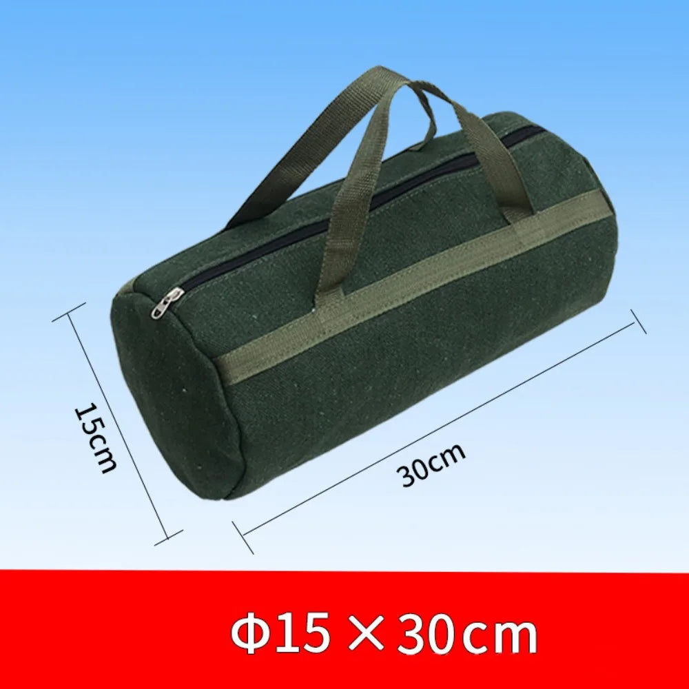 Thick Canvas Tool Storage Bag Large capacity Handbag Hardware Tool Organizer Portable Hand Tool Auto Repair Tool Kit Oasis Select 30cm
