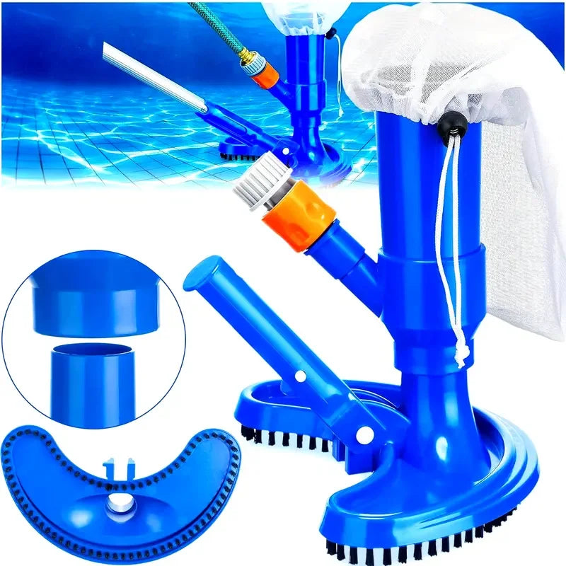 Underwater Vacuum Pool Cleaner Portable Cleaning Tool for Above Ground Inground Swimming Pool Landscape Maintenance Use Oasis Select
