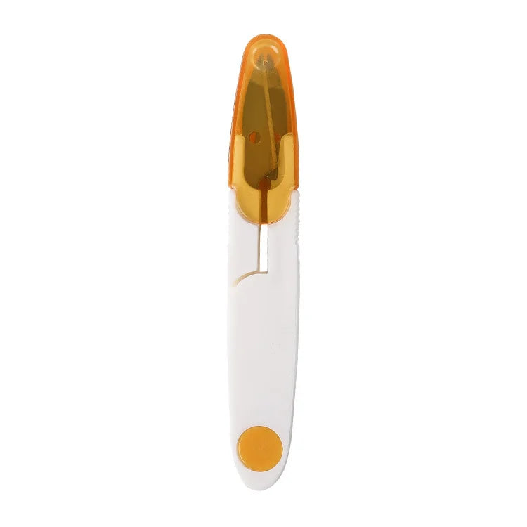 V-Shape Spring Yarn Scissors with Cap – Cross-Stitch & Crafts