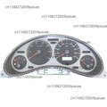 Sailboat Combination Instrument Panel – Speedometer & Tachometer