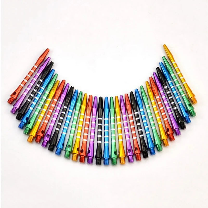 6Pcs Aluminum Throwing Darts 53mm Short Five-line Metal Darts Rod Thread Darts Darts Accessories Indoor Darts Sport Oasis Select