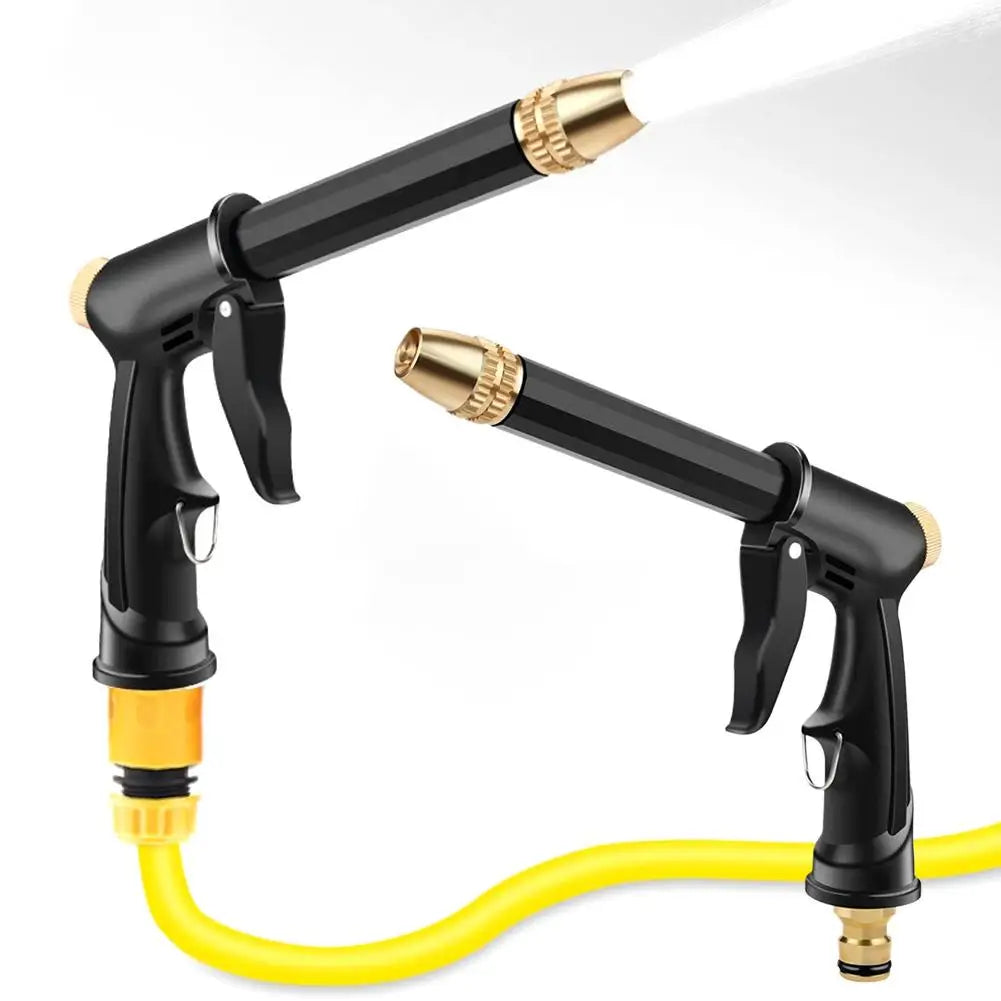 High-Pressure Garden Hose Spray Nozzle – Multi-Pattern Washer