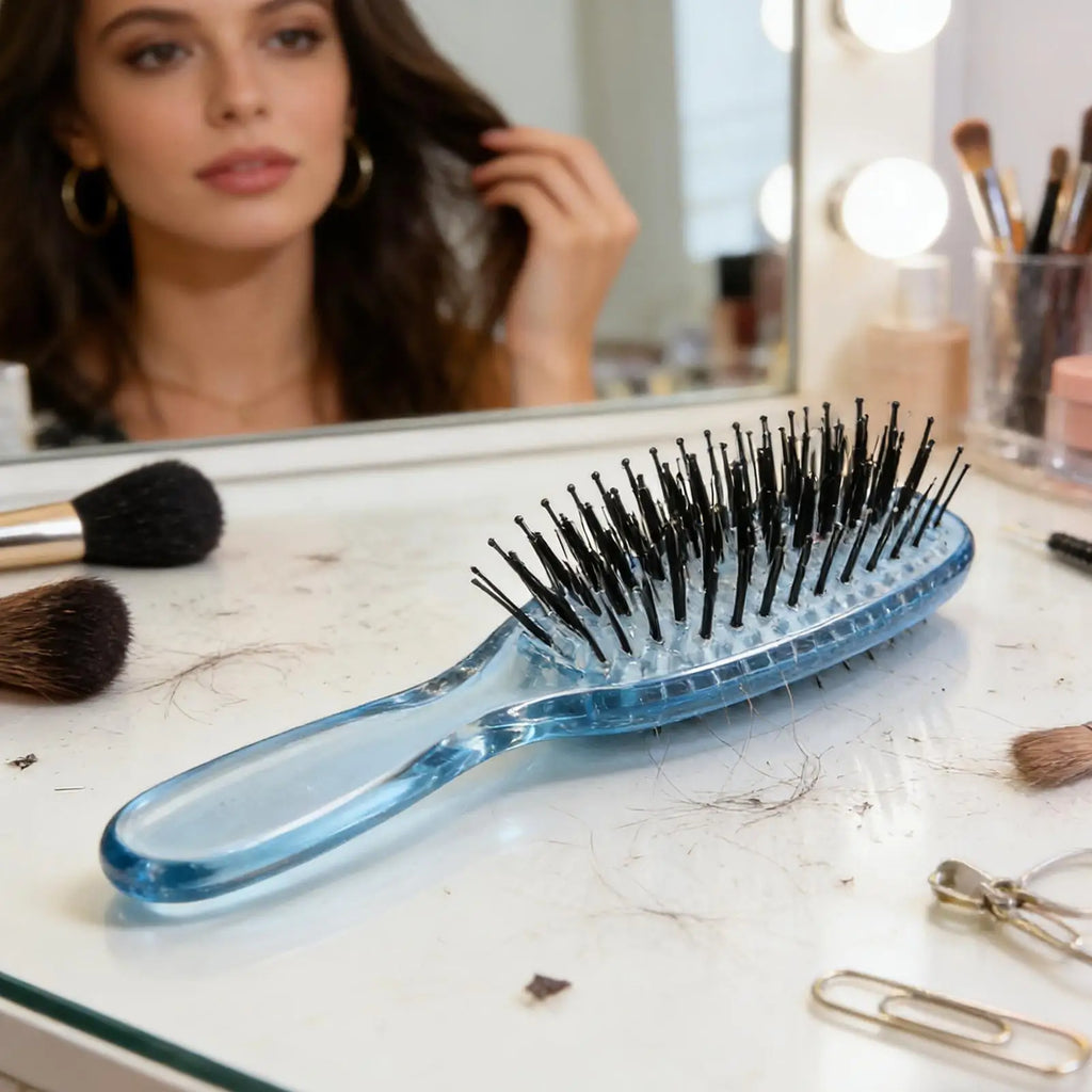 1pcs Head Massager Scalp Brush Hair Massager Shampoo Brush Wet Plastic Detangling Brush Hair Cleaning Comb 3 Colors Oasis Select