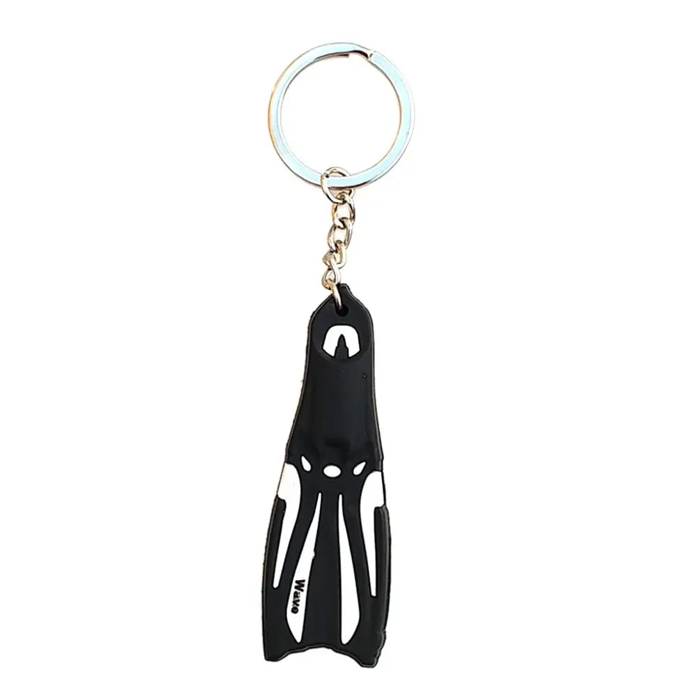 Mini Scuba Diving Fin Key Chain KeyChain Flipper Keyring Diver Diving Gift Oasis Select