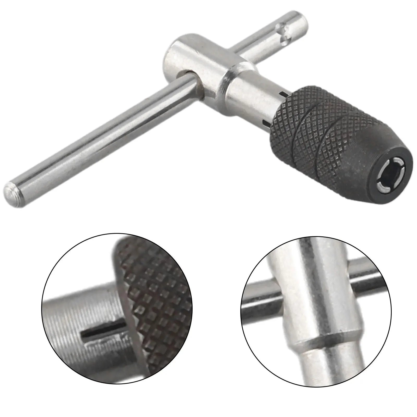 Adjustable T Type Tap Wrench Hand Thread Tap Holder For M3-M6 M5-M8 M6-M12 Mechanical Workshop Tools Hand Tool Oasis Select