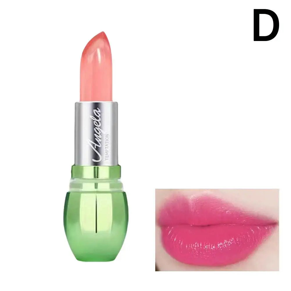 Crystal Jelly Color-Changing Lipstick & Moisturizing Lip Balm Color-Changing Lipstick Oasis Select D