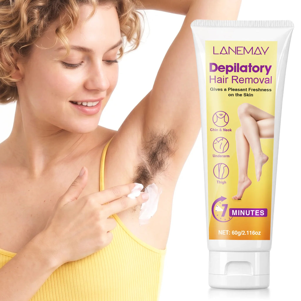 LANEMAY Hair Removal Cream 60g – 7-Min Gentle Formula