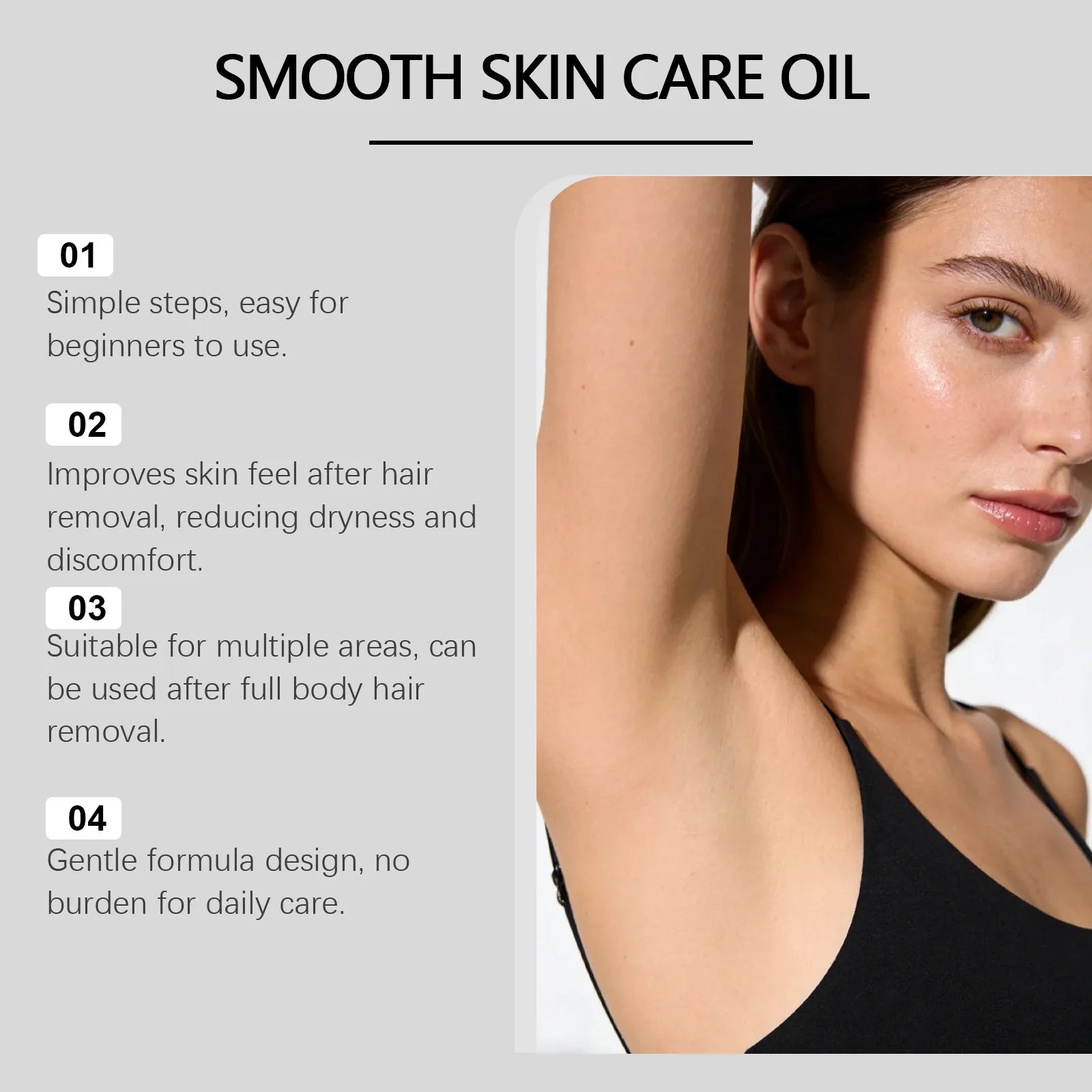 Cyperus Rotundus Post Hair Removal Oil For Bikini Wax Soothe Irritation Prevent Ingrown Hair Slow Pubic Hair Growth Gentle Oil Oasis Select