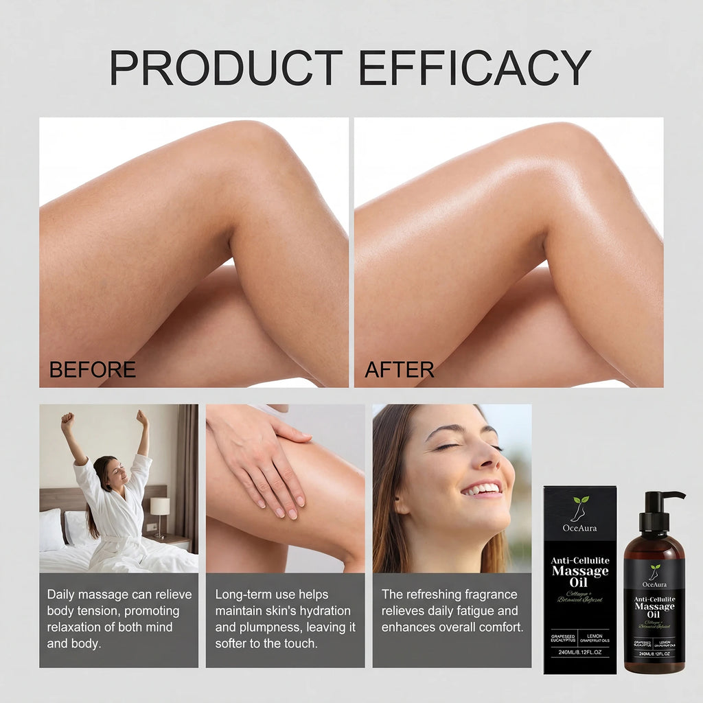 OceAura Collagen Firming Body Oil – Tighten & Nourish Skin 240ml Firming Body Oil Oasis Select