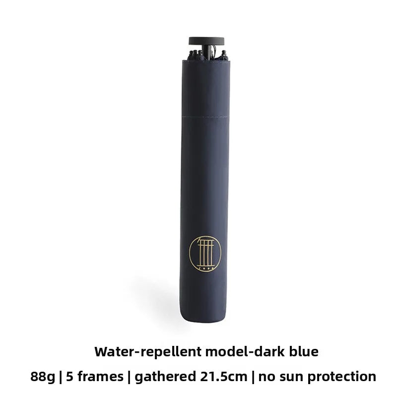Ultra-light Ultra-fine Carbon Fiber Umbrella Black Sunscreen Sun Rain