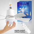 URGGU 30W LED Ceiling Fan E27 Remote Control Dimmable 3-Mode
