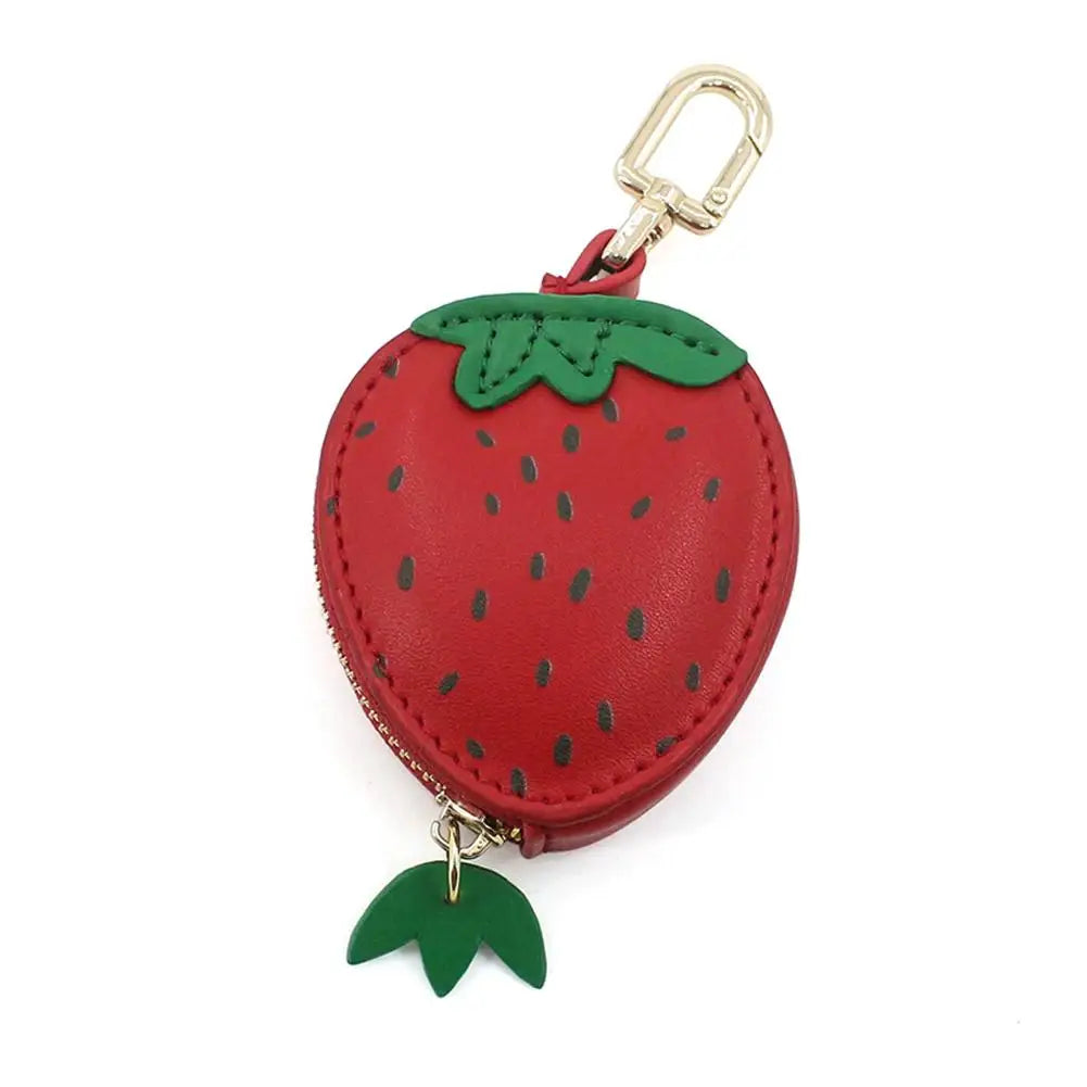 Kawaii Fruit Coin Purse – Mini Wallet & Keychain Charm for Girls
