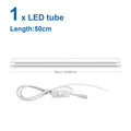 LED Tube T8 Lamp 220V EU Plug Aluminum Fluorescent Light Tube 50CM 25W LED Wall Lamp 50000 Hours Life Warm/Cold/Neutral White Oasis Select 1PCS LED Tube 200-230V EU Plug White