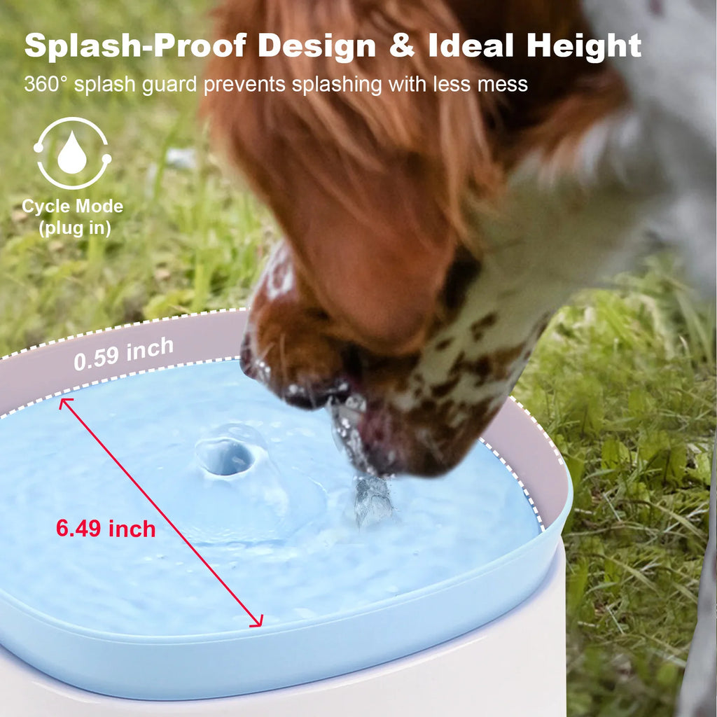 Pet Supplies, Toys, Kittens, Puppies, Water Dispenser with Filter, Automatic Circulation, Silent Water Dispenser, 1L Oasis Select