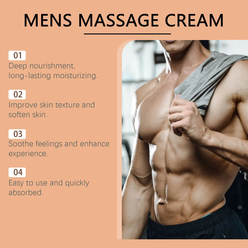 North Moon Ginseng Man Body Shaping Cream Keep Moisturize Improve Elasticity Reduce Sagging Relax Muscle Belly Tightening Creams Oasis Select