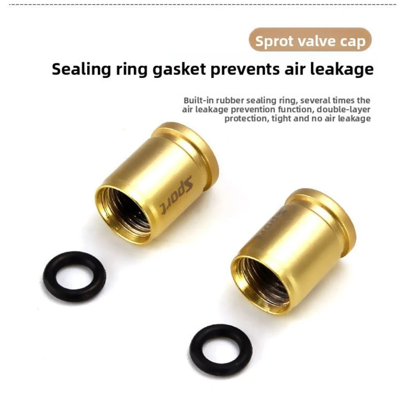 Tire valve stem cap - Universal anti-theft tire valve cap - Aluminum alloy cap - Wheel cap - Suitable for car caps Oasis Select