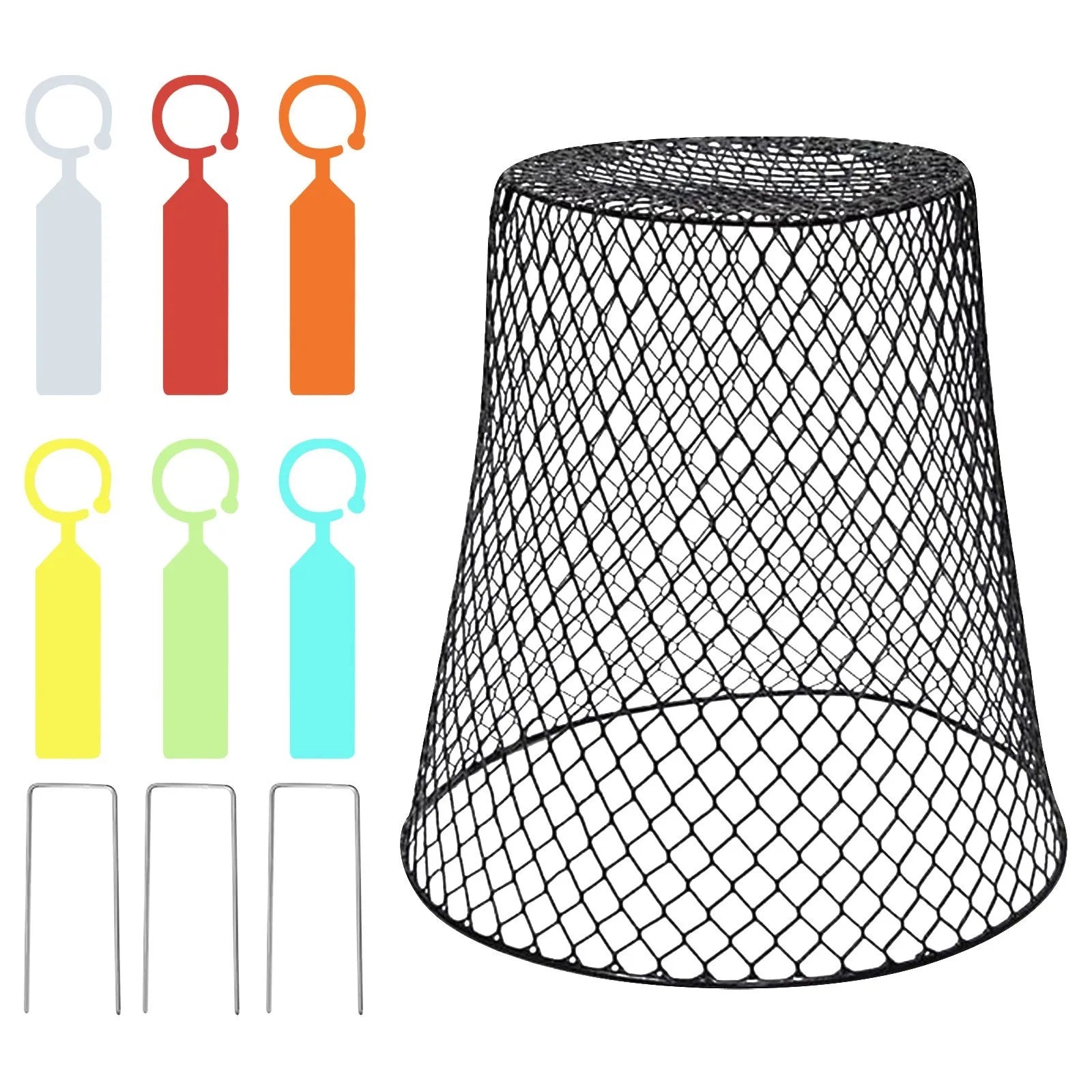 10-Pack Wire Plant Protection Cloches – Garden Pest Cages Garden Plant Cage Oasis Select