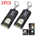 Mini COB LED Keychain Flashlight | USB-C Rechargeable, IPX6