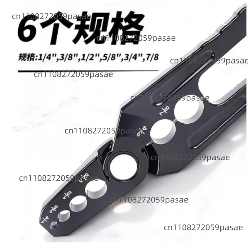 Copper Pipe Repair Pliers – Flatten, Round & Fold Tool
