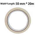 20m High-Temp Masking Tape – Writable, Tearable, High Adhesive Masking Tape Oasis Select Width 50mm