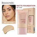 Matte Foundation Natural Coverage Smooth Skin-Friendly Deep Skin-Nourishing Long-Lasting & Waterproof Gentle Cares Foundation Oasis Select Light Beige