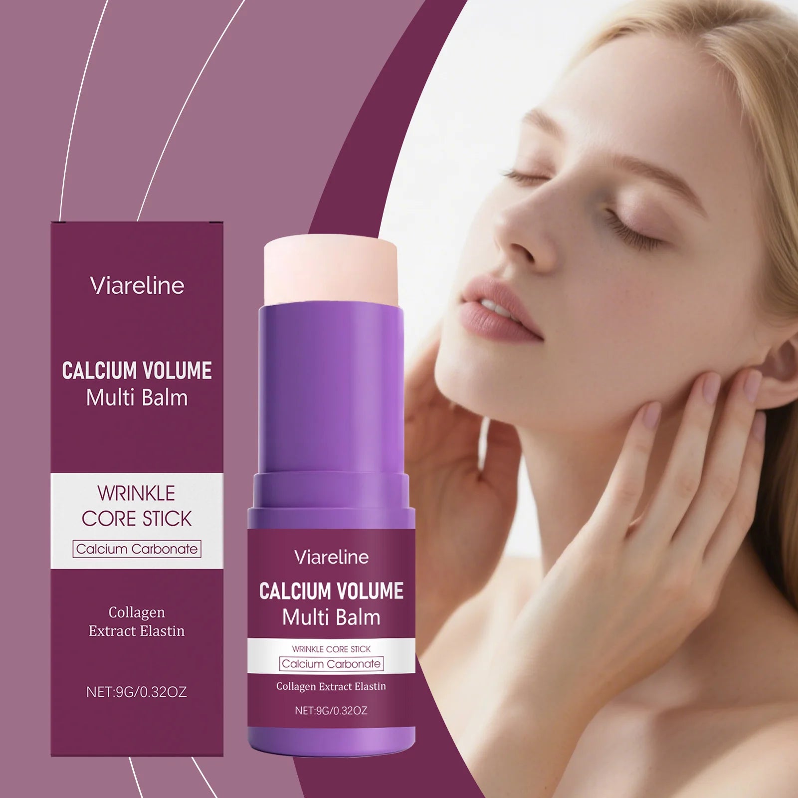 Anti-Aging Multi Face Balm Hydrating Firming Volume Soothing Dryness Repair Brighten Skin Tone Deep Moisturizing Cream Stick Oasis Select