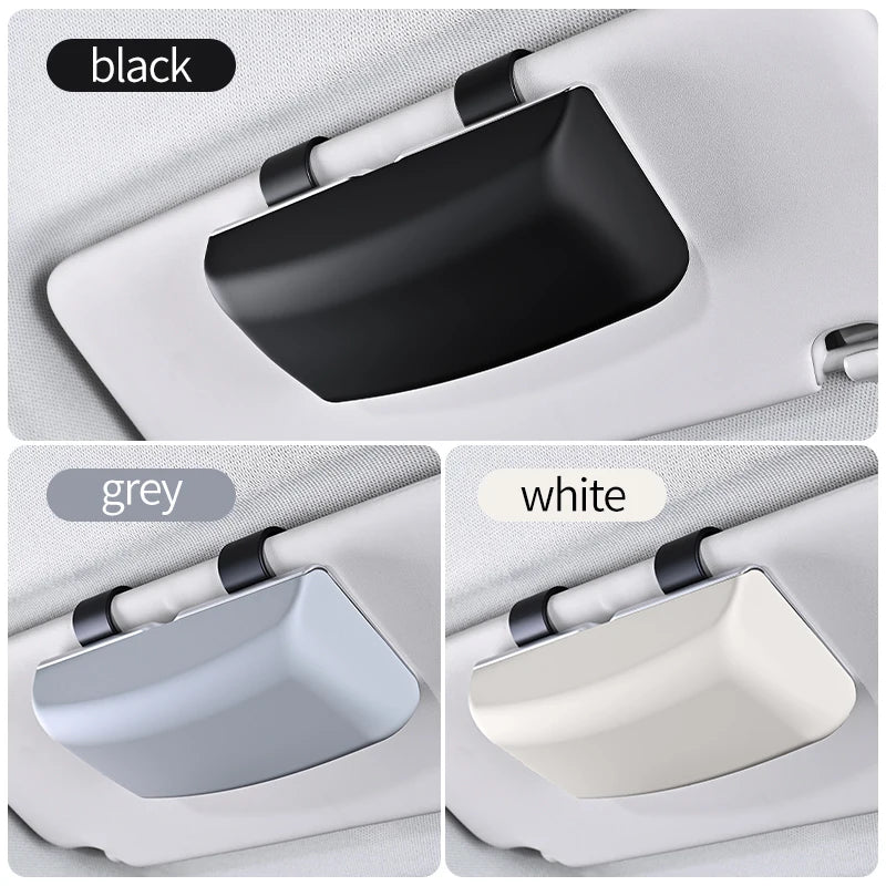 Magnetic Car Sun Visor Glasses Holder | Electroplated Case