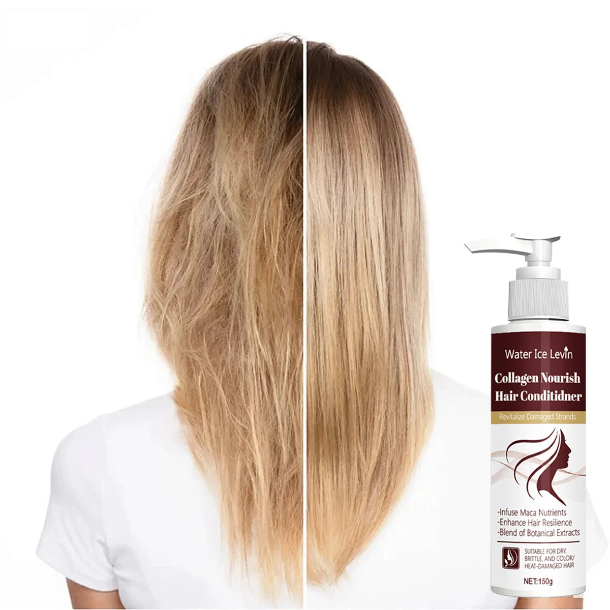 Collagen & Maca Root Hair Conditioner – Repairs Damaged Hair Hair Conditioner Oasis Select
