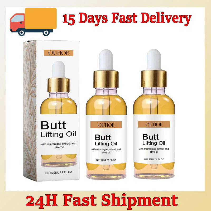 Hip Lifting Firming Body Oil – Natural Plant Massage Oil 30ml Body Firming Oil Oasis Select 3pc