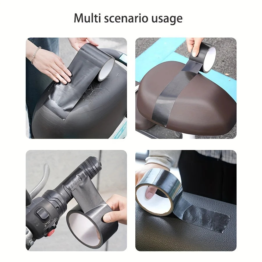 2 Self Adhesive Leather Repair Tape for Sofa Car Seats Handbags Jackets Furniture Shoes First Aid Patch Leather Patch DIY Black Oasis Select