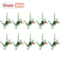 1-20PCS Funny Tongue Out Lizard Plush Keychain Ugly Cute Squeeze Stress Relief Toy for Purse Backpack Decoration Gift for Friend Oasis Select Green-10PCS