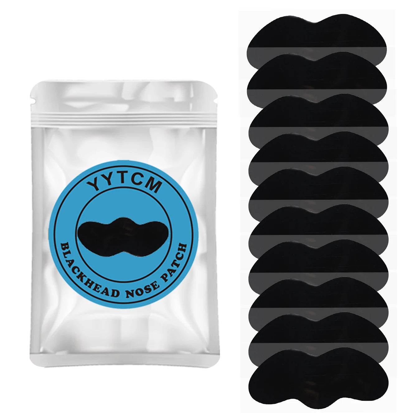 Bamboo Charcoal Nose Pore Strips – Deep Cleansing Blackhead Remover Nose Pore Strips Oasis Select 10pcs small size