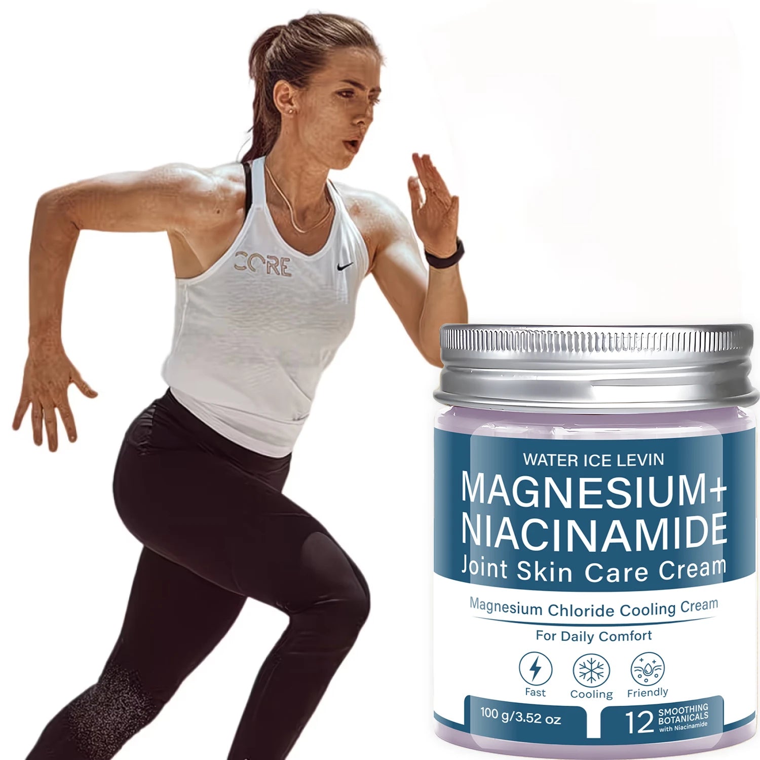 Magnesium Chloride Cooling Joint Cream – Niacinamide & Bee Venom Cooling Body Cream Oasis Select
