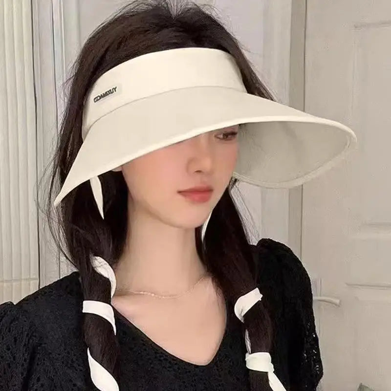 Womens Outdoor Wide Brim Sun Hat Breathable Foldable Summer Beach Hat UV Protection Fishing Hiking Cap Driving Sunshade Hat Oasis Select