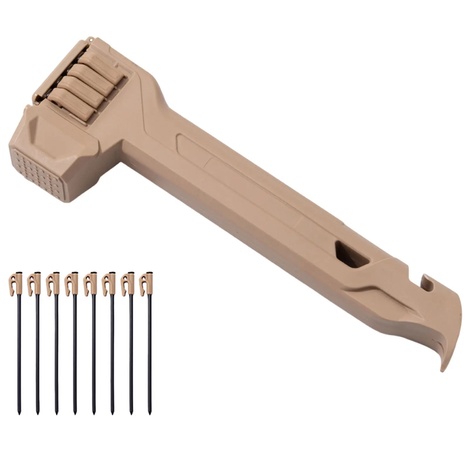 Camping Tent Peg Hammer – Lightweight Multifunctional Outdoor Tool