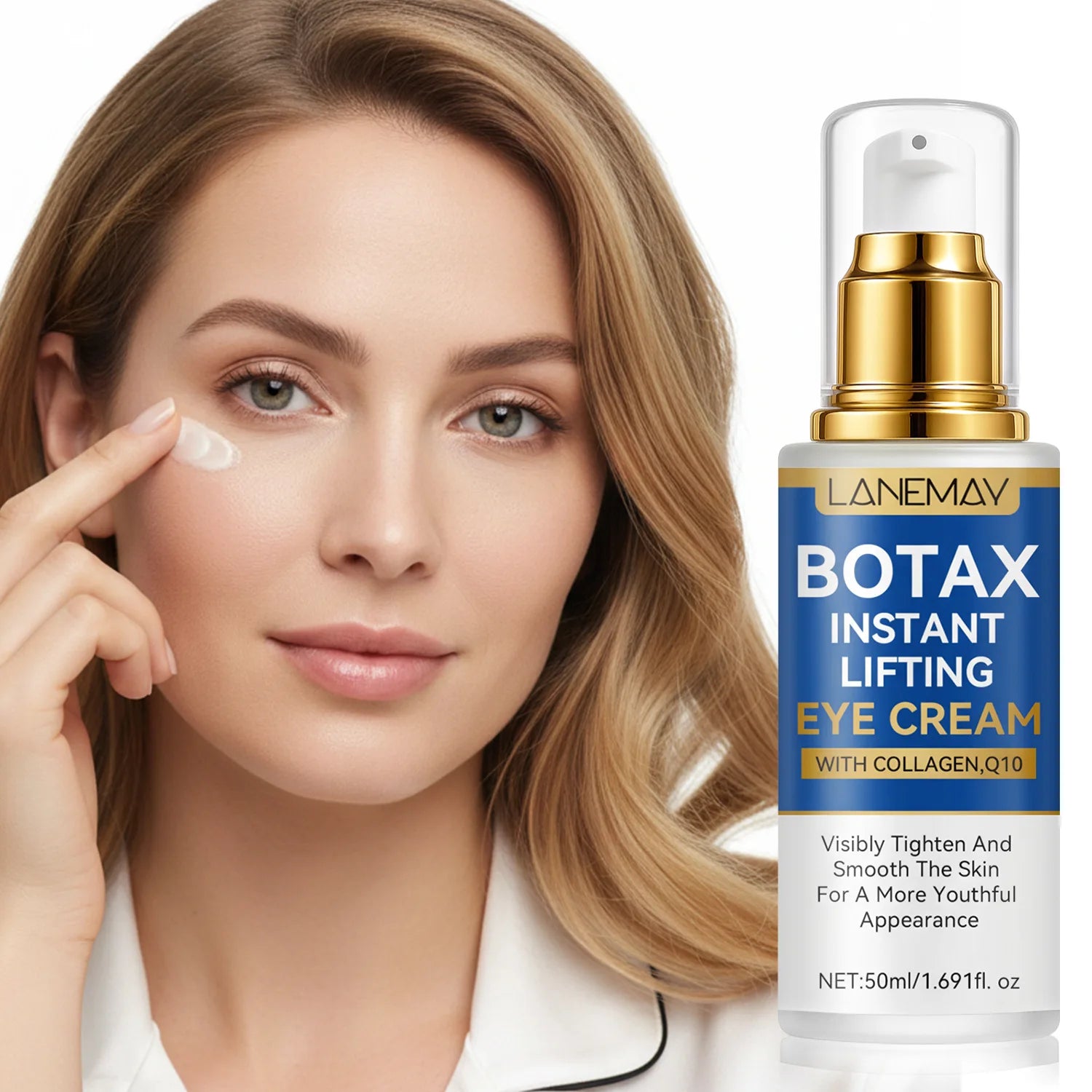 Botax Instant Lifting Eye Cream – 24H Hydration, Anti-Aging 50ml Eye Cream Oasis Select