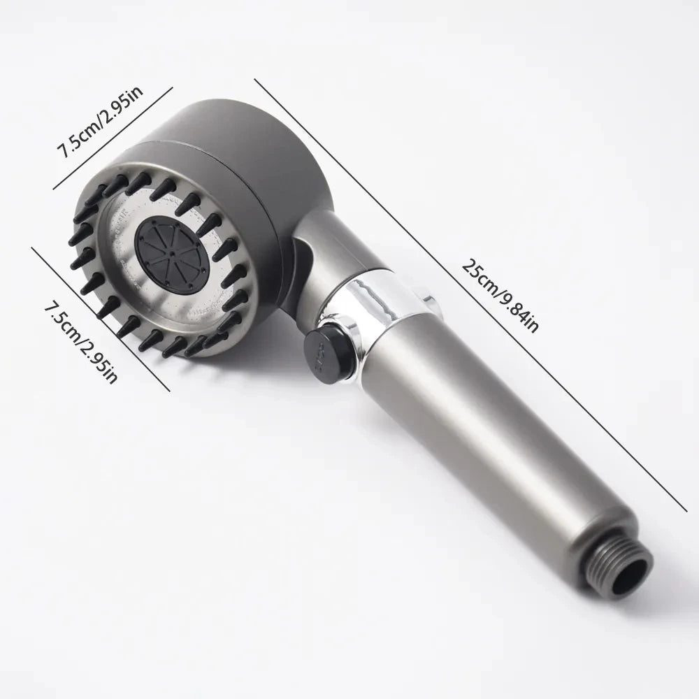 3 Modes Shower Head High Pressure Showerhead Portable Filter Rainfall Faucet Tap Bathroom Bathroom Innovative Accessories Oasis Select