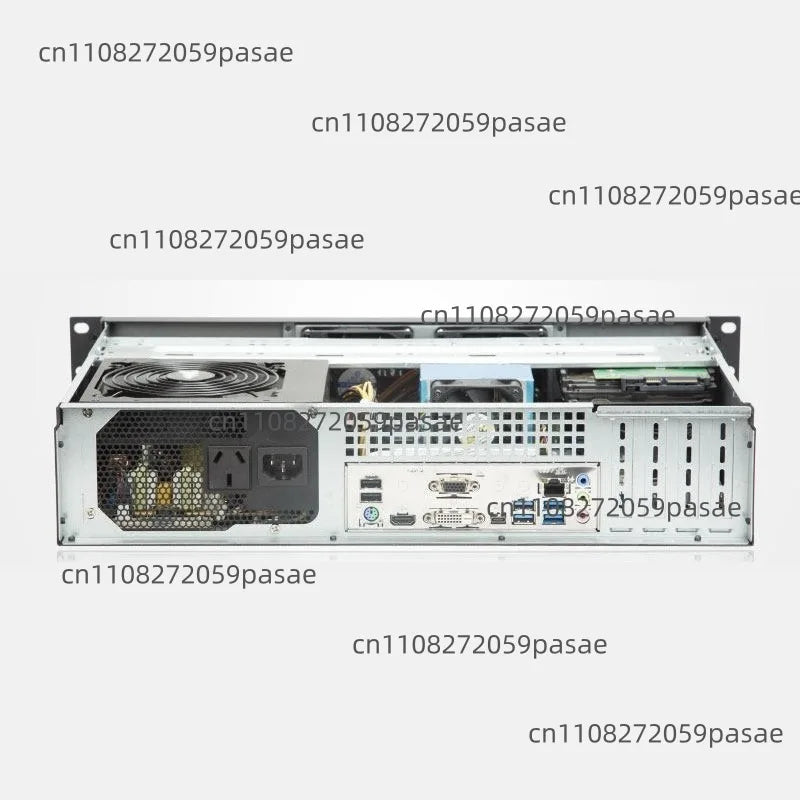 2U Rackmount Server Chassis – ATX PSU, Micro-ATX, Galvanized Steel